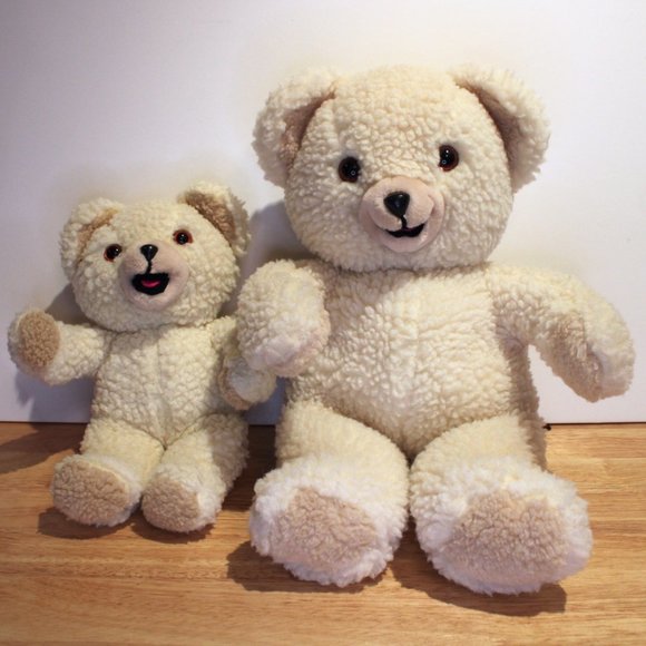 Snuggle Toys Vintage Snuggle Bears Plush Pair 986 Poshmark